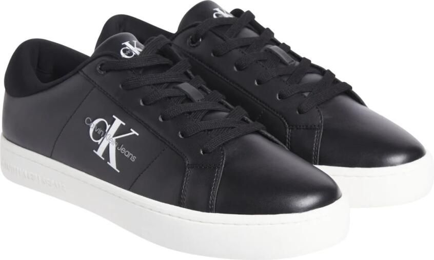 Calvin Klein Sneakers CLASSIC CUPSOLE LACEUP LOW LTH met contrastkleurige logoprint vrijetijdsschoen lage schoen veterschoen - Foto 4