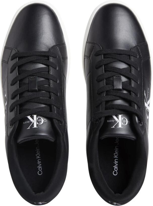 Calvin Klein Sneakers CLASSIC CUPSOLE LACEUP LOW LTH met contrastkleurige logoprint vrijetijdsschoen lage schoen veterschoen - Foto 2