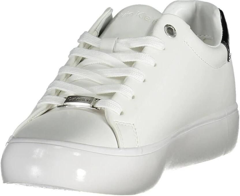 Calvin Klein NU 21% KORTING Sneakers VIOLET 1A met contrastkleurig hielbeleg - Foto 2