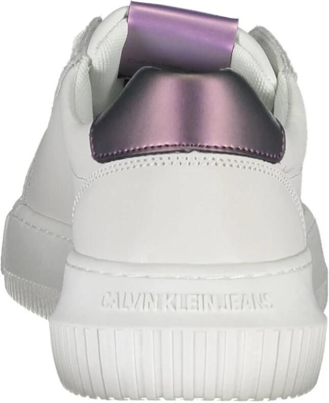 Calvin Klein Jeans Ck Jeans Dikke Cupsole Kanten Sneakers Streetwear Vrouwen - Foto 4