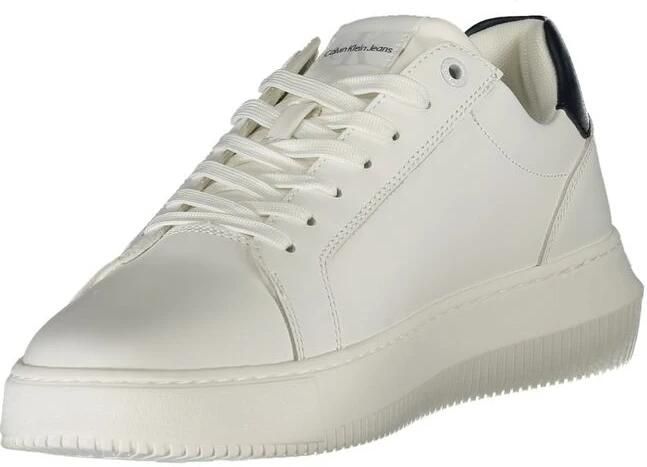 Calvin Klein Plateausneakers SEAMUS 20L vrijetijdsschoen lage schoen veterschoen met contrast bies
