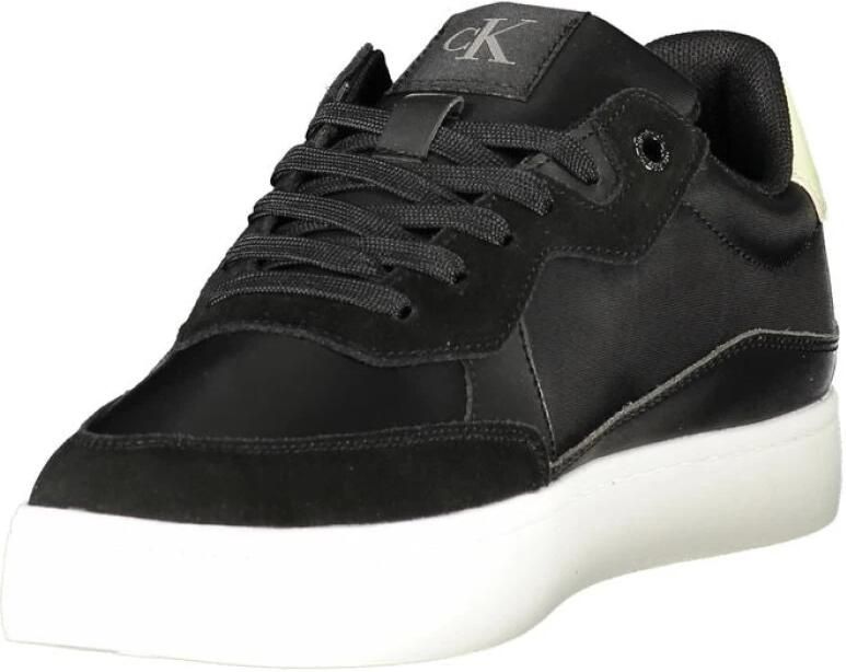 Calvin Klein Zwarte Leren Heren Sneaker - Foto 2
