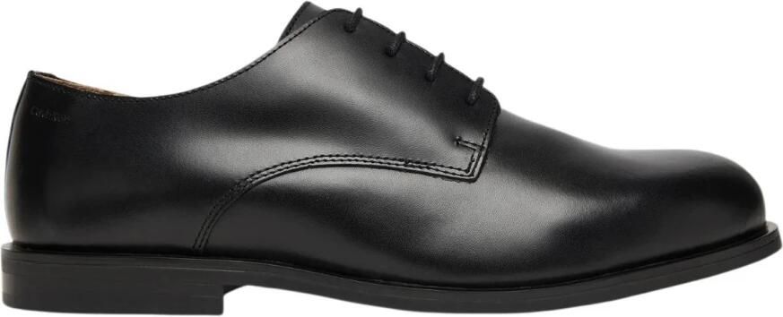 Calvin Klein Veterschoenen ESS RUBBER DERBY LTH Kostuumschoen zakelijke veterschoen klassieke veterschoen met CK-merklogo - Foto 2