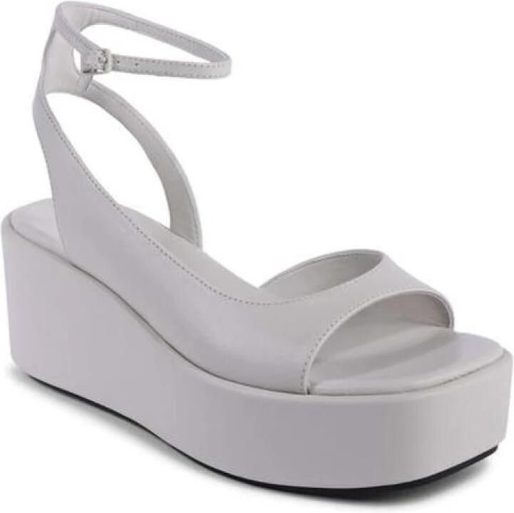 Calvin Klein Leren Platform Sandalen - Foto 2