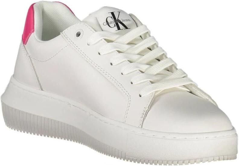 Calvin Klein Jeans Sneakers van leer model 'CHUNKY CUPSOLE LACEUP MON' - Foto 2