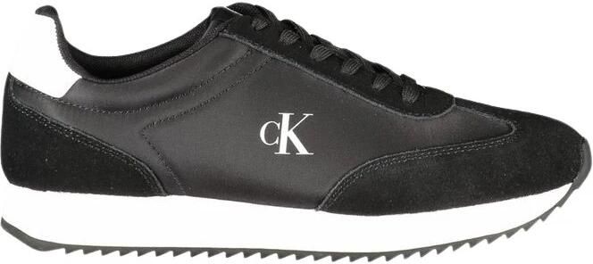 Calvin Klein Sneakers RUNNER LACEUP MG NYLON MIX Veterschoen lage schoen Runner-Sneaker met CK-logo aan de zijkant