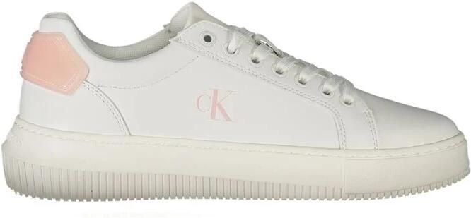 Calvin Klein Witte Leren Dames Sneaker - Foto 2