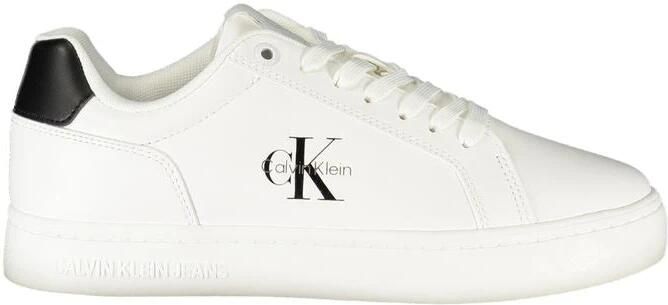 Calvin Klein Sneakers CLASSIC CUPSOLE LACEUP LTH WN met zijlogo vrijetijdsschoen lage schoen veterschoen