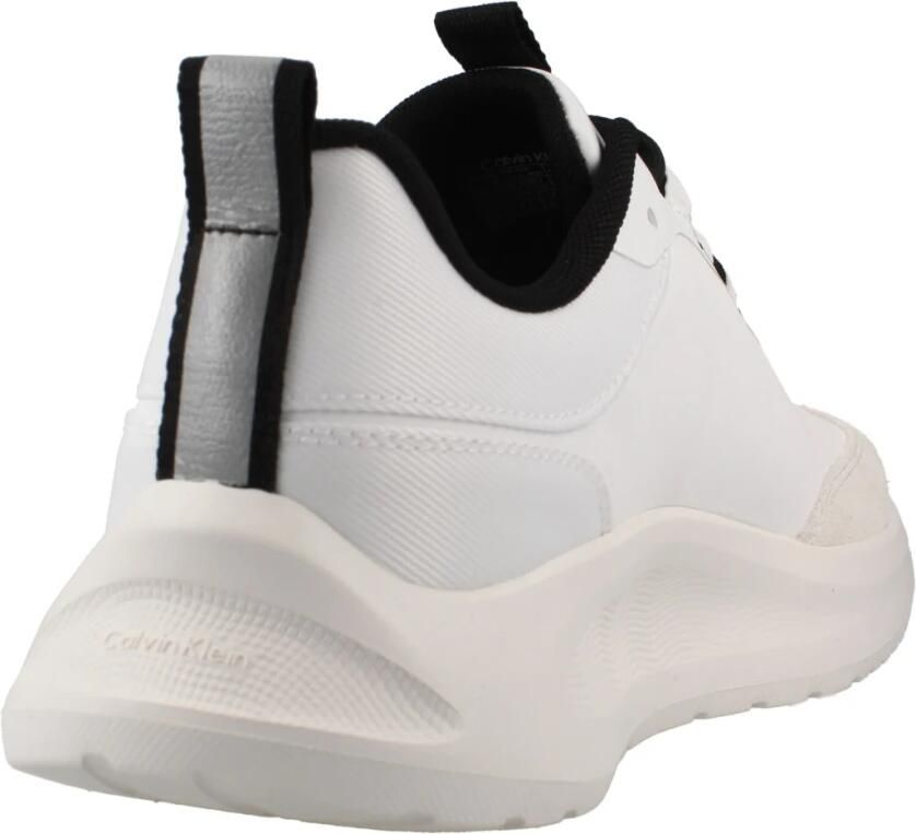 Calvin Klein Sneakers laag 'ESS' zwart wit wolwit - Foto 8