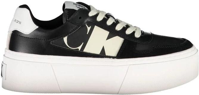 Calvin Klein Zwarte Polyester Sneaker met Contrastdetails - Foto 2