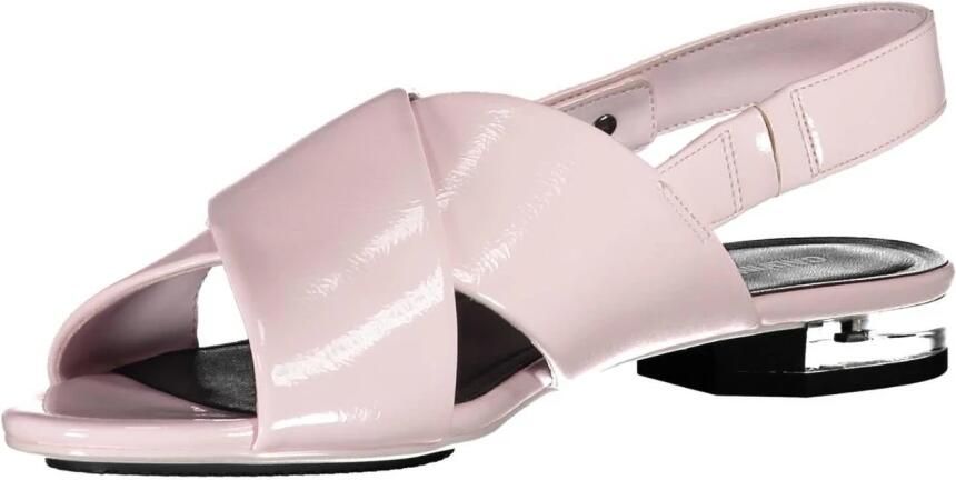 Calvin Klein Platte Rose Sandalen voor Vrouwen Roze Dames - Foto 2