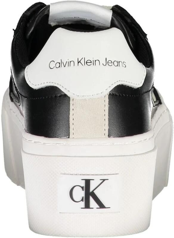 Calvin Klein Zwarte Polyester Sneaker met Contrastdetails - Foto 2