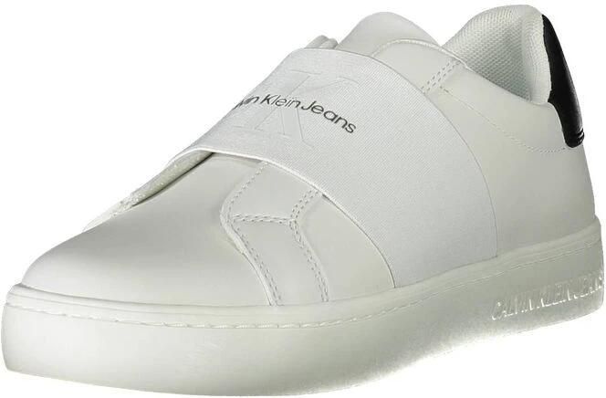 Calvin Klein Witte Sneakers met Elastiek en Logo Wit Dames - Foto 3