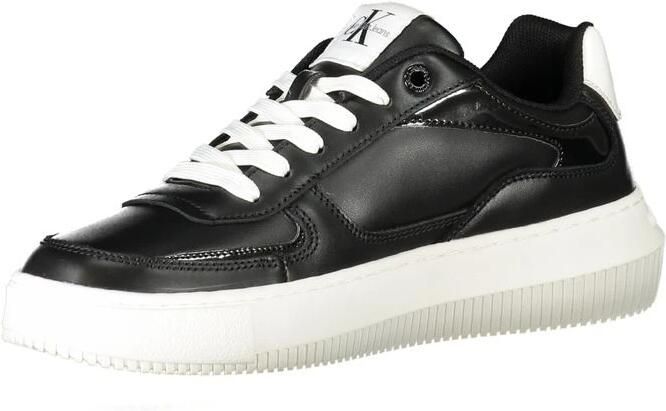 Calvin Klein Zwarte Polyester Sportieve Sneakers met Stijlvol Print Black Heren - Foto 6