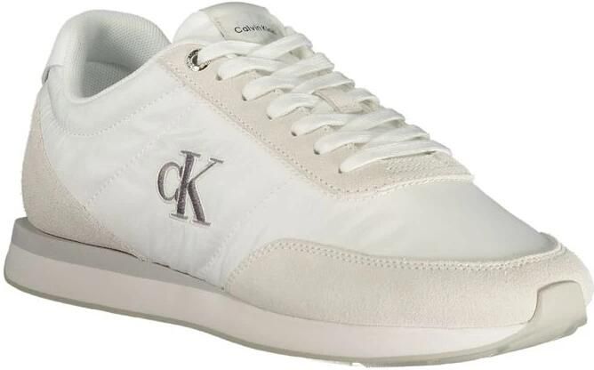 Calvin Klein Footwear Retro Runner Ess Schoenen Wit Man - Foto 4