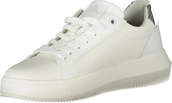 Calvin Klein Sneakers CHUNKY CUPSOLE LOW MG veterschoenen vrijetijdsschoen lage schoen met hielcontrast