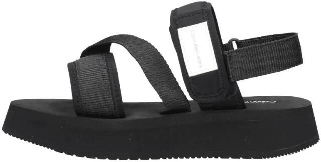 Calvin Klein Sandalen met klittenbandsluiting en elastiek - Foto 2