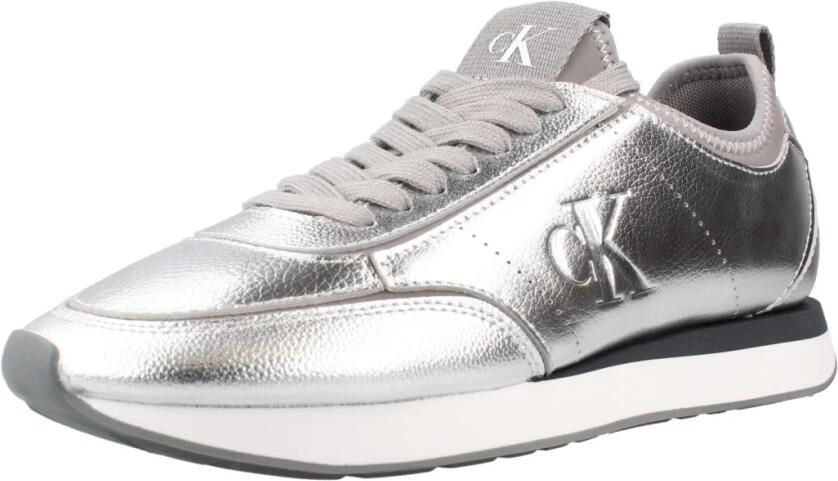 Calvin Klein Jeans Sneakers Retro Runner Metallic - Foto 7