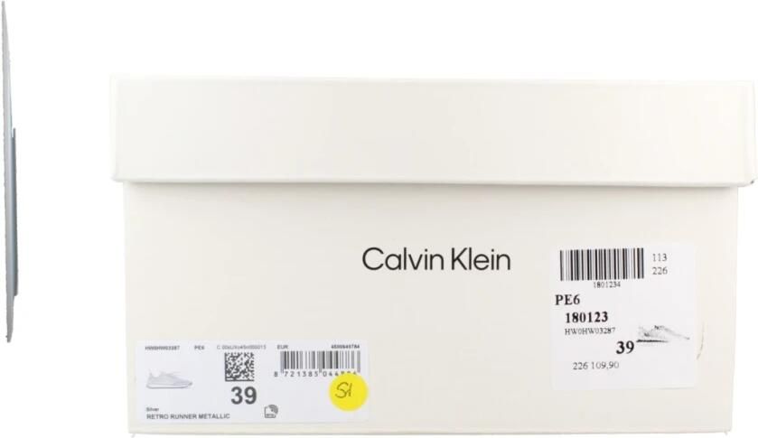 Calvin Klein Jeans Sneakers Retro Runner Metallic - Foto 6