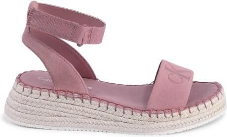 Calvin Klein Roze Sandalen Minimalistisch Ontwerp Pink Dames - Foto 3