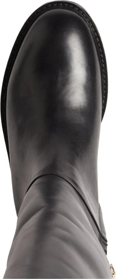 Calvin Klein rubber sole knee boot w hw Zwart Dames - Foto 5