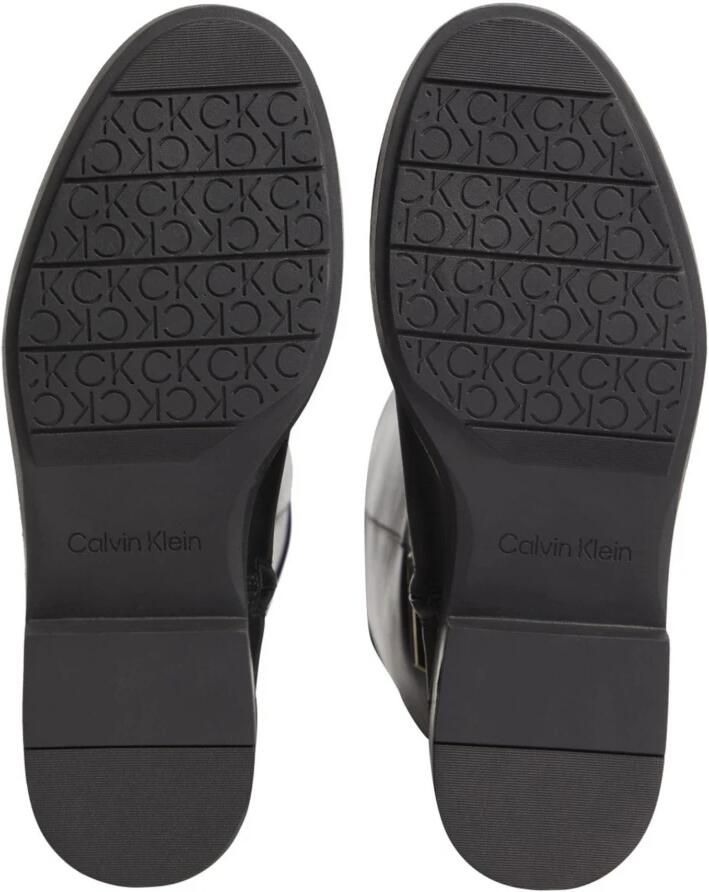 Calvin Klein rubber sole knee boot w hw Zwart Dames - Foto 2