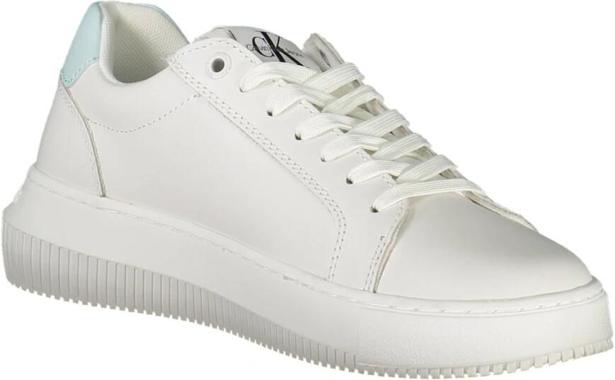 Calvin Klein Classic Cup Low Laceup Sneakers Schoenen Wit YM0YM00491-YAF - Foto 11