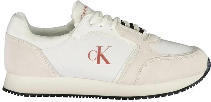 Calvin Klein Witte polyester sneakers voor heren