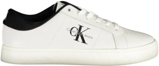 Calvin Klein Sneakers CLASSIC CUPSOLE LOW ML LTH met zijlogo vrijetijdsschoen lage schoen veterschoen