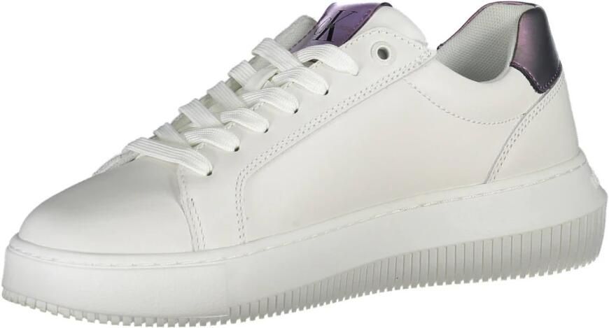 Calvin Klein Jeans Ck Jeans Dikke Cupsole Kanten Sneakers Streetwear Vrouwen - Foto 5