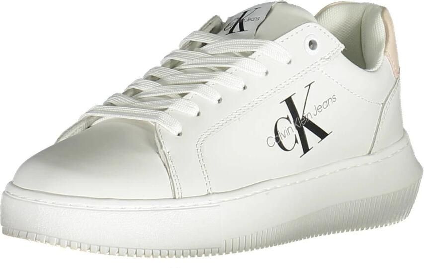 Calvin Klein Jeans Sneakers van leer model 'CHUNKY CUPSOLE LACEUP MON' - Foto 3