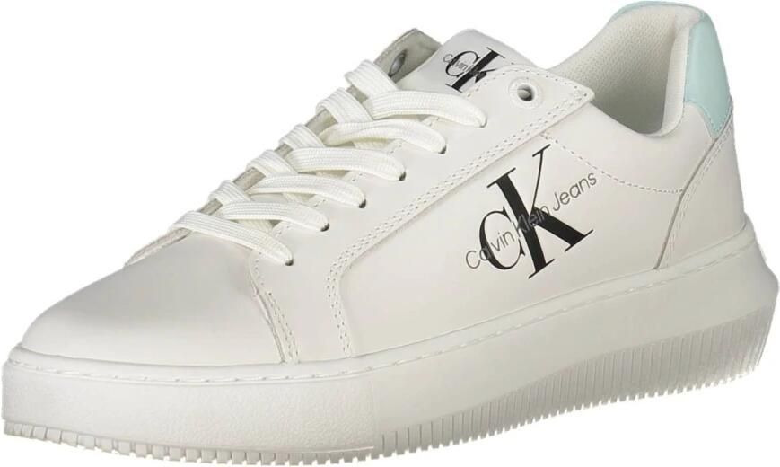 Calvin Klein Classic Cup Low Laceup Sneakers Schoenen Wit YM0YM00491-YAF - Foto 12