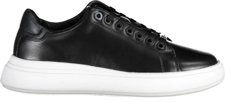 Calvin Klein Zwarte Polyester Sneaker met Contrasterende Details Black Dames - Foto 2