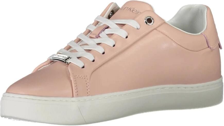 Calvin Klein Sportieve Roze Sneakers met Contrastdetails Pink Dames - Foto 7