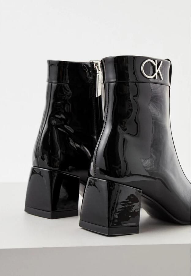 Calvin Klein Enkellaarsjes in zwart voor Dames
