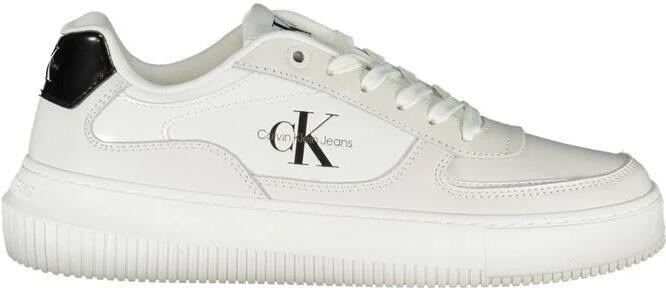 Calvin Klein Strakke Sneakers met Veters en Contrastdetails