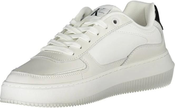 Calvin Klein Strakke Sneakers met Veters en Contrastdetails