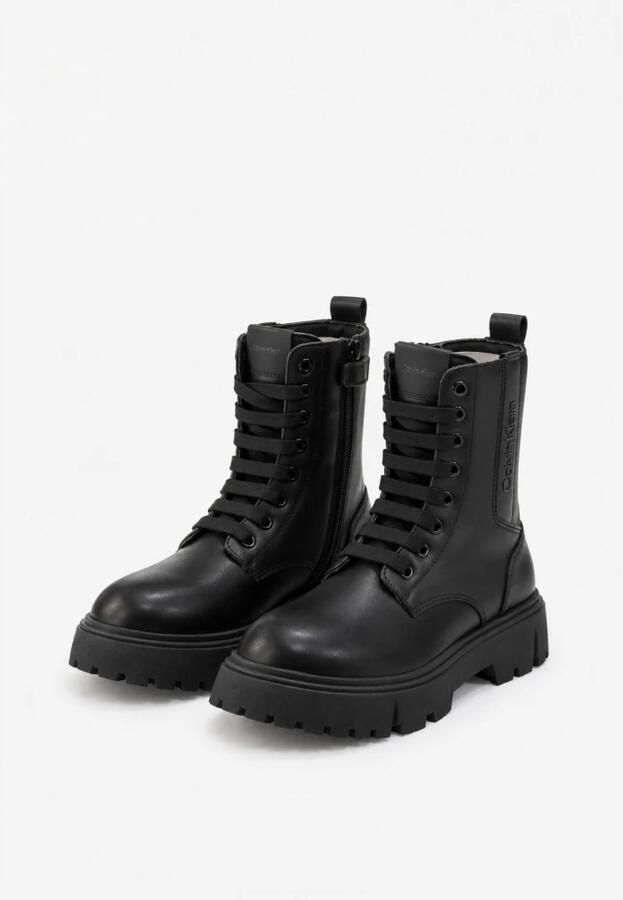 Calvin Klein Tronchetto Anfibio met veters - Foto 3