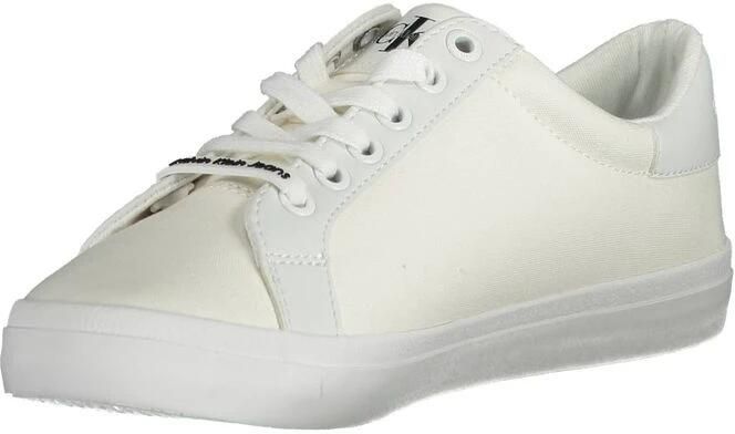 Calvin Klein Witte Sneakers met Contrasterende Details Wit Dames - Foto 3