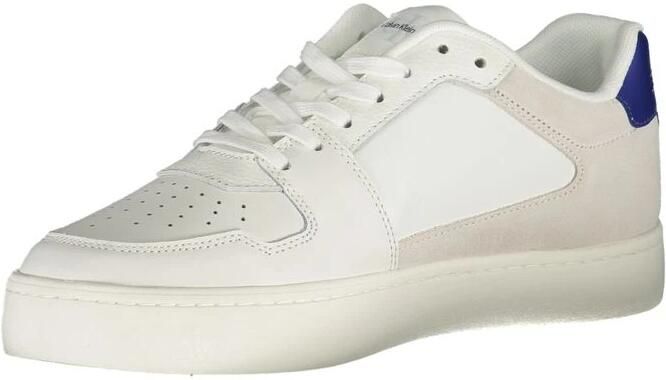 Calvin Klein Witte Polyester Sneakers met Contrastdetails White Heren - Foto 3