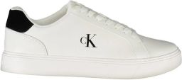 Calvin Klein Sneakers CHUNKY CUPSOLE MONO LTH Veterschoen lage schoen vrijetijdssneaker met logo aan de zijkant