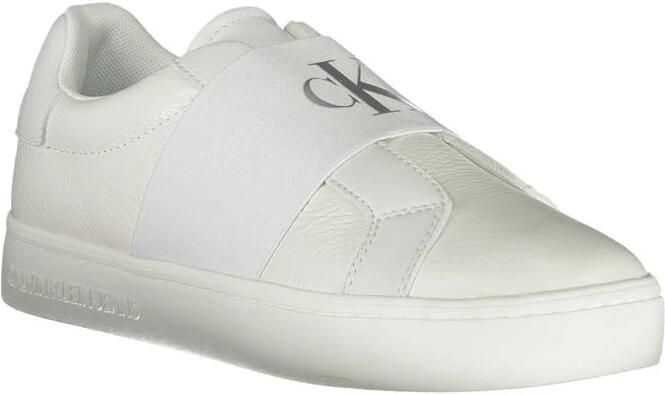 Calvin Klein Sportieve Witte Sneakers met Elastische Band White Dames - Foto 2
