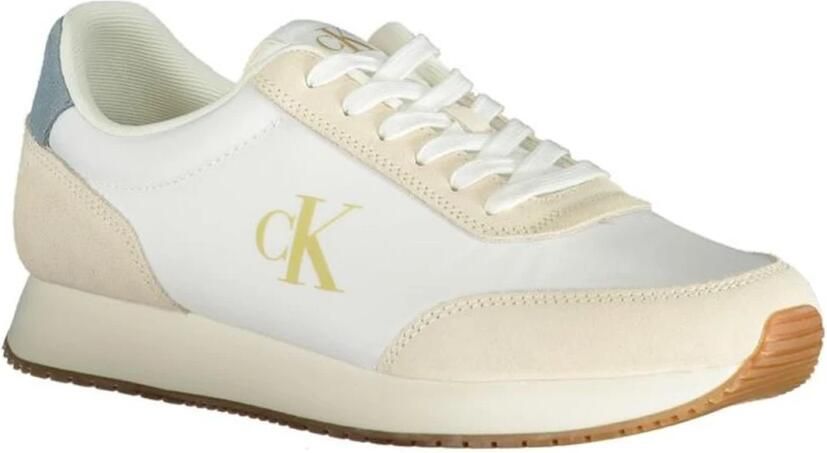 Calvin Klein Plateausneakers RETRO RUNNER ICONIC SNK freizeitschoen veterschoen lage schoen met zij ck-logo - Foto 2