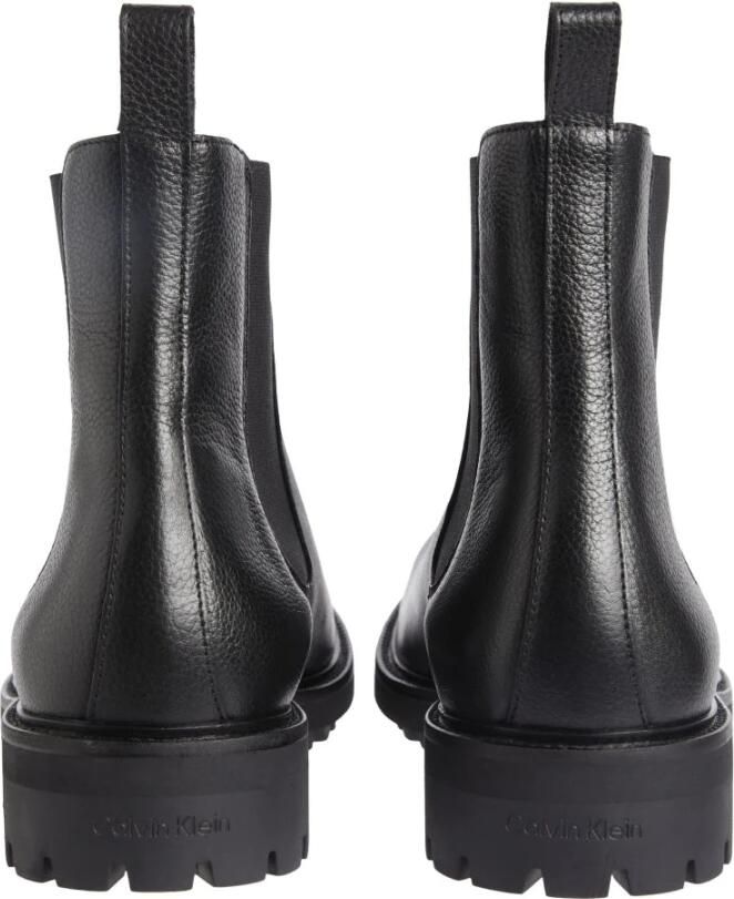 Calvin Klein Zwarte Chelsea Enkellaarsjes