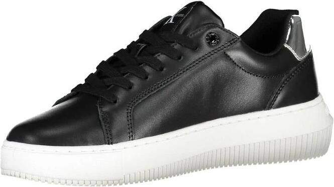 Calvin Klein Zwarte Sneaker van Hoogwaardig Polyester met Contrasterende Details Black Dames - Foto 2