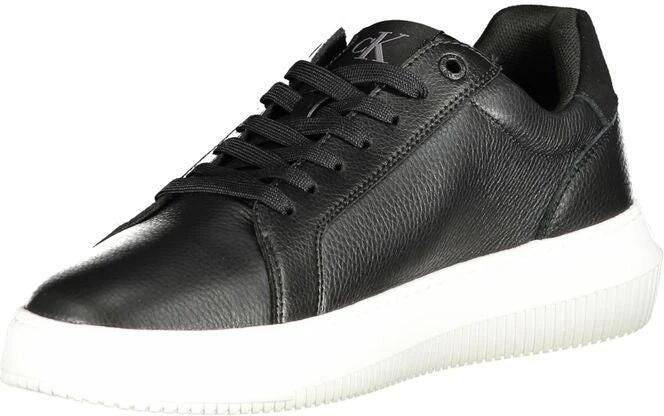 Calvin Klein Zwarte Polyester Sneaker Black Heren