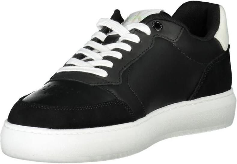 Calvin Klein Zwarte Polyester Sportieve Sneakers met Stijlvol Print Black Heren - Foto 3