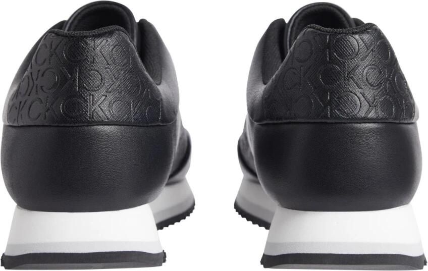Calvin Klein Zwarte Vetersneakers Black Dames - Foto 4