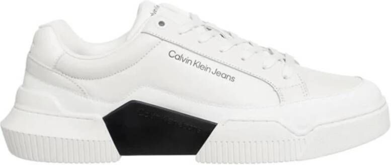 Calvin Klein Chunky Low Sneakers White Heren