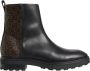 Calvin Klein Boots & laarzen Cleat Ankle Boot-Mono Mix in zwart - Thumbnail 5